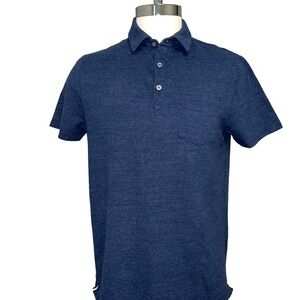 Banana Republic Performance Pique Polo Shirt Short Sleeve Casual Size M